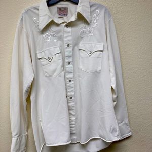 Vintage H BAR C Ranchwear Western Permanent Press